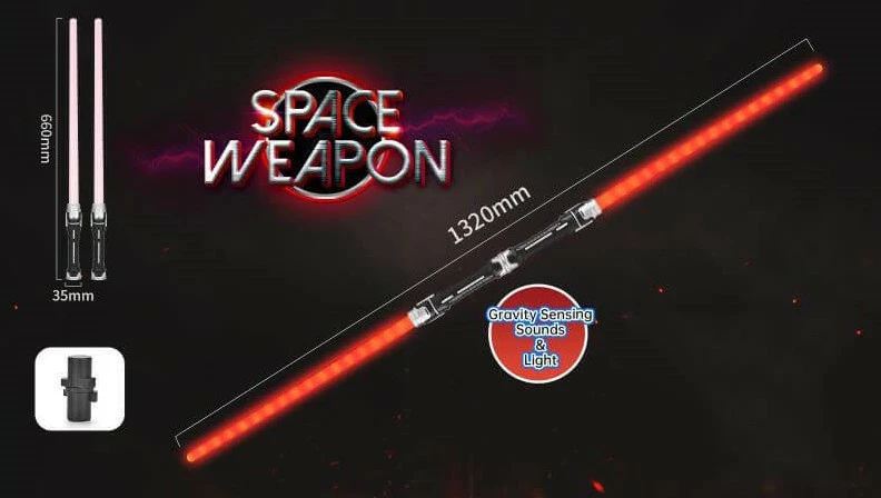 Overig Light Sabre Rood - 132cm 1 Overig Light Sabre Rood - 132cm