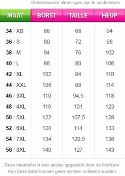 Overig Damesjas Neon Geel Paisley Luxe 5 Overig Damesjas Neon Geel Paisley Luxe -Carnavalskleding Winkel maattabel 150