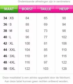 Overig Dameskostuum Sexy Uiltje -Carnavalskleding Winkel maattabel 34