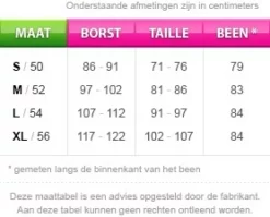 Overig Halloween Kostuum Grim Reaper 11 Overig Halloween Kostuum Grim Reaper -Carnavalskleding Winkel maattabel 65