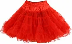 Overig Petticoat 2-Laags Rood