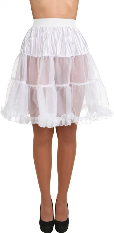 Overig Petticoat Kniehoogte Wit 1 Overig Petticoat Kniehoogte Wit