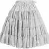 Overig Petticoat Metallic Zilver Luxe
