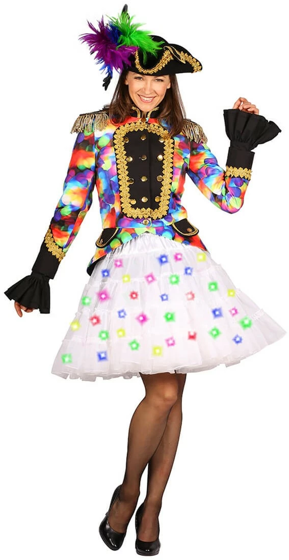 Overig Petticoat Wit Luxe Met Multi LED-Verlichting 1 Overig Petticoat Wit Luxe Met Multi LED-Verlichting