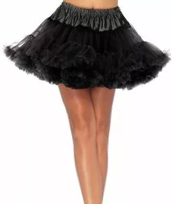 Overig Petticoat Zwart Luxe (2 Laags)