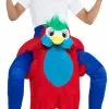 Overig Piggyback Kostuum Papegaai