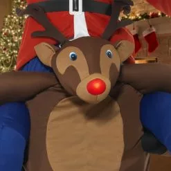 Overig Piggyback Kostuum Rendier Rudolf -Carnavalskleding Winkel piggyback kostuum rendier rudolf detail