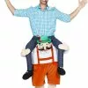 Overig Piggyback Kostuum Tiroler Man