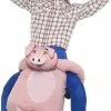 Overig Piggyback Kostuum Varken