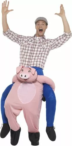 Overig Piggyback Kostuum Varken
