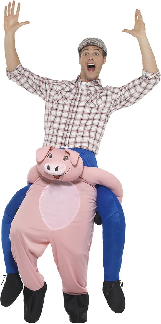 Overig Piggyback Kostuum Varken 1 Overig Piggyback Kostuum Varken