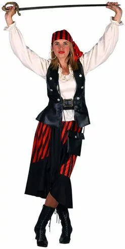 Overig Piraten Kostuum Dames Luxe 6dlg 7 Overig Piraten Kostuum Dames Luxe 6dlg -Carnavalskleding Winkel piraten kostuum dames luxe 6dlg 4