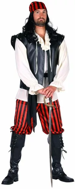 Overig Piraten Kostuum Edward Luxe 5dlg 5 Overig Piraten Kostuum Edward Luxe 5dlg -Carnavalskleding Winkel piraten kostuum edward luxe 5dlg 3