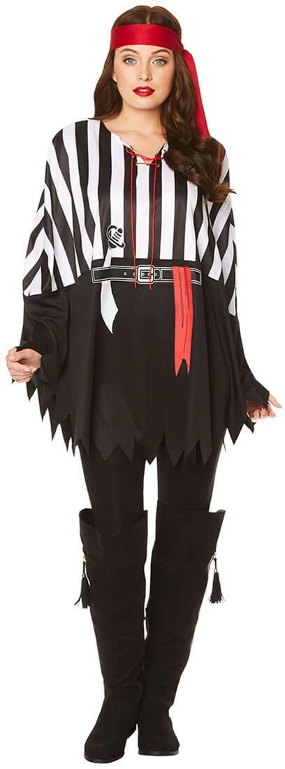 Overig Piraten Poncho 1 Overig Piraten Poncho