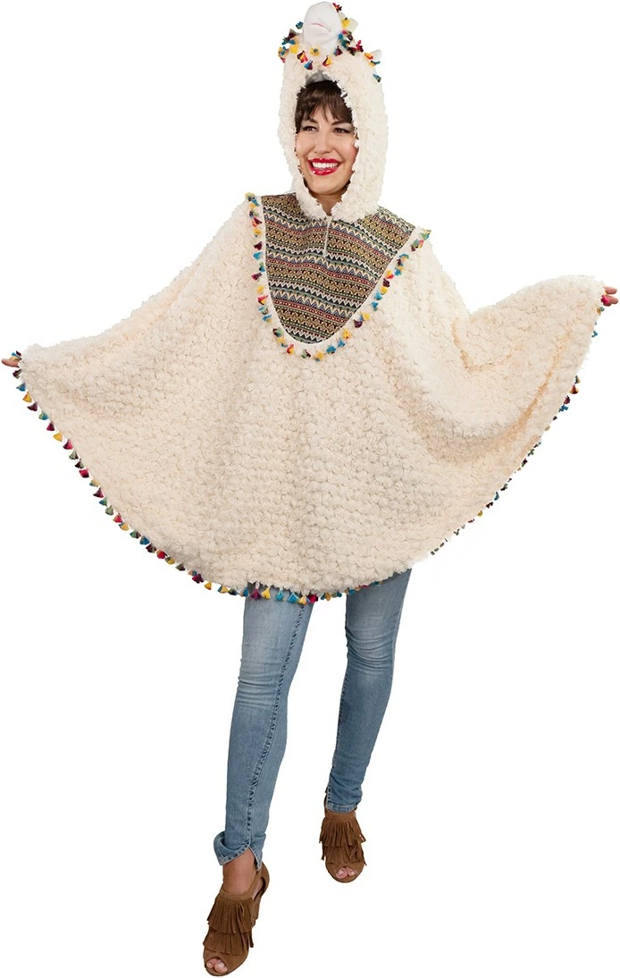 Overig Poncho Lama Luxe 1 Overig Poncho Lama Luxe