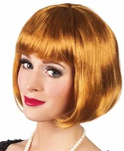 Overig Pruik Bobline Cabaret Lichtbruin