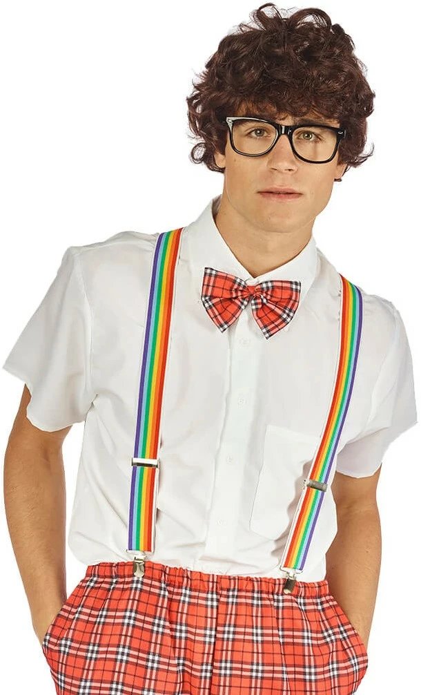 Overig Pruik Heer Krullend Bruin 3 Overig Pruik Heer Krullend Bruin - Afbeelding 3