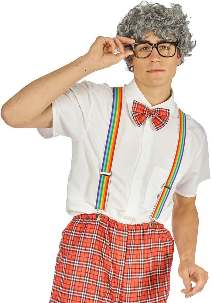 Overig Pruik Heer Krullend Grijs 1 Overig Pruik Heer Krullend Grijs