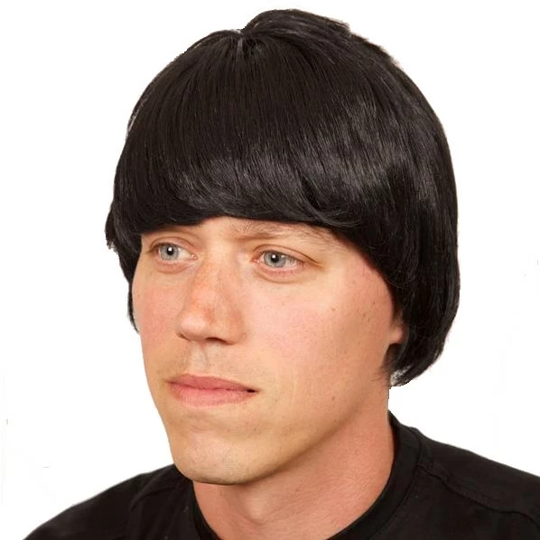 Overig Pruik Heer Stijl Zwart 1 Overig Pruik Heer Stijl Zwart