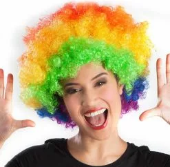 Overig Pruik Oversized Afro Multi