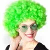 Overig Pruik Oversized Afro Neon Groen