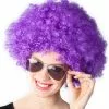 Overig Pruik Oversized Afro Paars