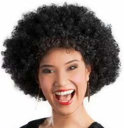 Overig Pruik Oversized Afro Zwart