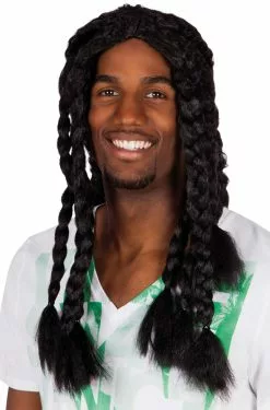 Overig Pruik Rasta Man