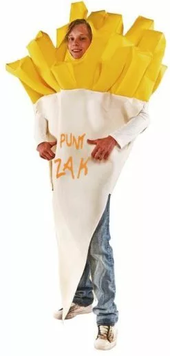 Overig Puntzak Friet Kostuum