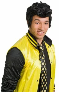 Overig Rock 'n Roll Pruik Zwart