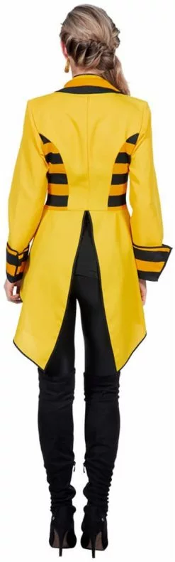 Overig Slipjas Dames Bijenkoningin 8 Overig Slipjas Dames Bijenkoningin -Carnavalskleding Winkel slipjas dames bijenkoningin achterkant