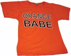 Overig T-shirt Orange Babe