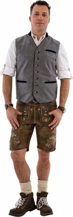 Overig Tiroler Trachten Vest Luxe (Wol)