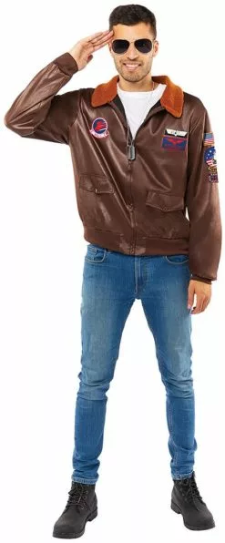 Overig Top Gun ™ Bomber Jacket -Carnavalskleding Winkel top gun bomber jacket 1