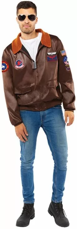 Overig Top Gun ™ Bomber Jacket -Carnavalskleding Winkel top gun bomber jacket 2