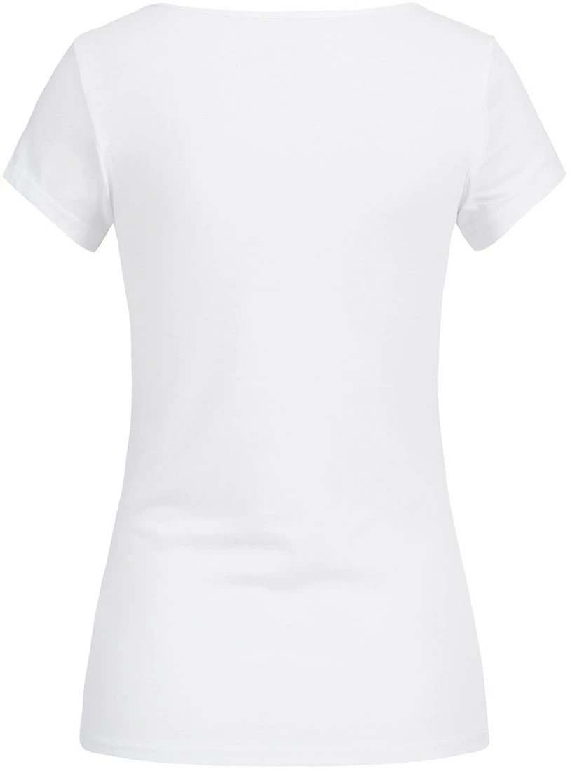 Overig Trachten T-shirt Hert + Zilveren Pailletten Wit 2 Overig Trachten T-shirt Hert + Zilveren Pailletten Wit - Afbeelding 2