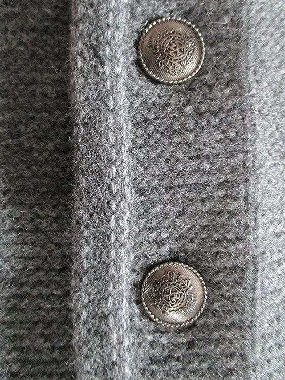 Overig Trachtenvest Grijs Luxe (100% Wol) 2 Overig Trachtenvest Grijs Luxe (100% Wol) - Afbeelding 2