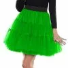 Overig Tulen Petticoat Groen Rok