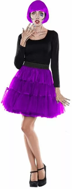Overig Tulen Petticoat Paars Rok