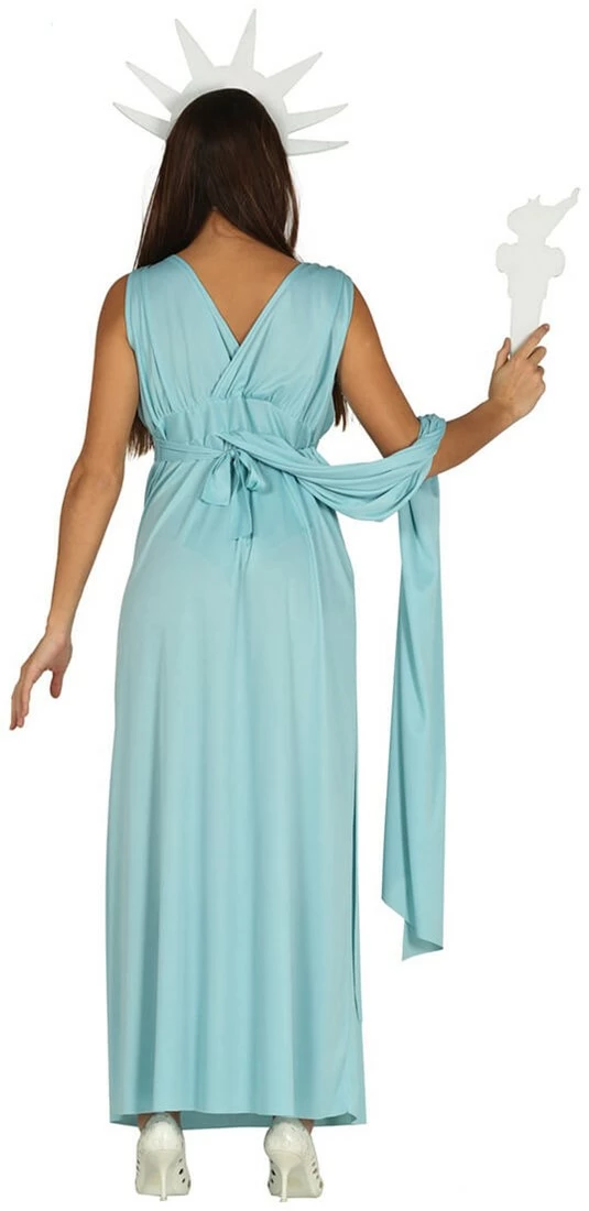 Overig Vrijheidsbeeld Kostuum Dame 2 Overig Vrijheidsbeeld Kostuum Dame - Afbeelding 2